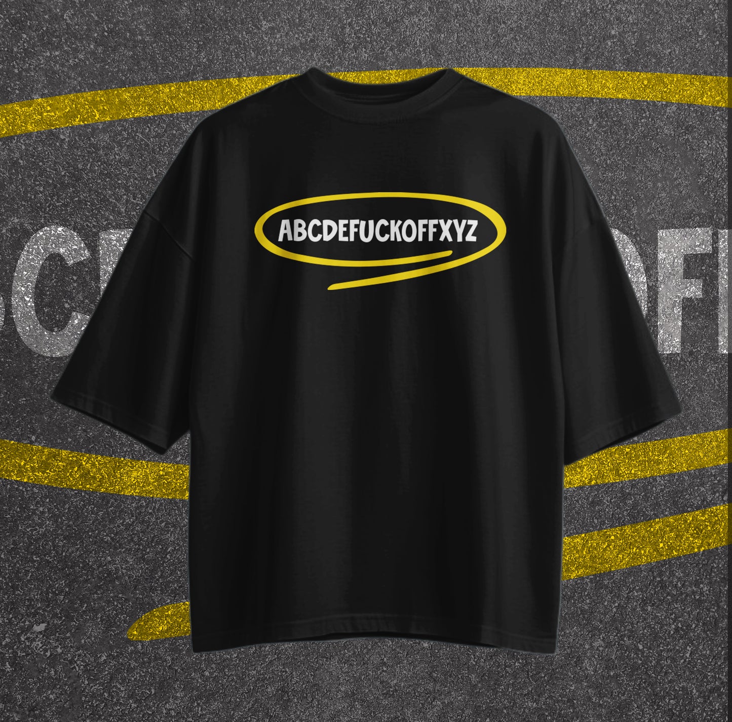 F**k off Drop Shoulder